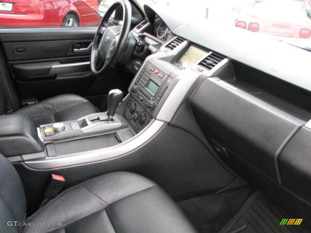Ebony Black Interior 2007 Land Rover Range Rover Sport HSE Photo #49129313