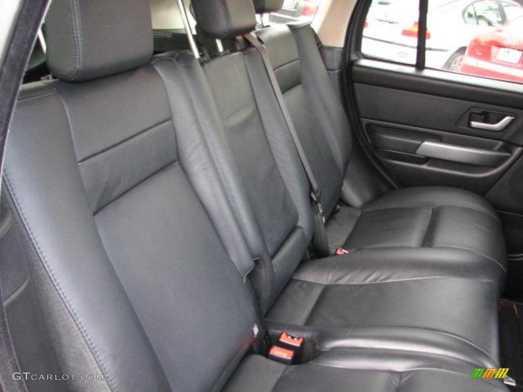 Ebony Black Interior 2007 Land Rover Range Rover Sport HSE Photo #49129373