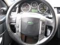 Ebony Black 2007 Land Rover Range Rover Sport HSE Steering Wheel