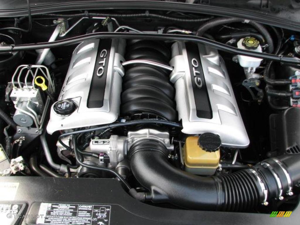 2006 Pontiac GTO Coupe 6.0 Liter OHV 16 Valve LS2 V8 Engine Photo #49130036