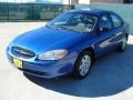 2003 Patriot Blue Metallic Ford Taurus LX  photo #7