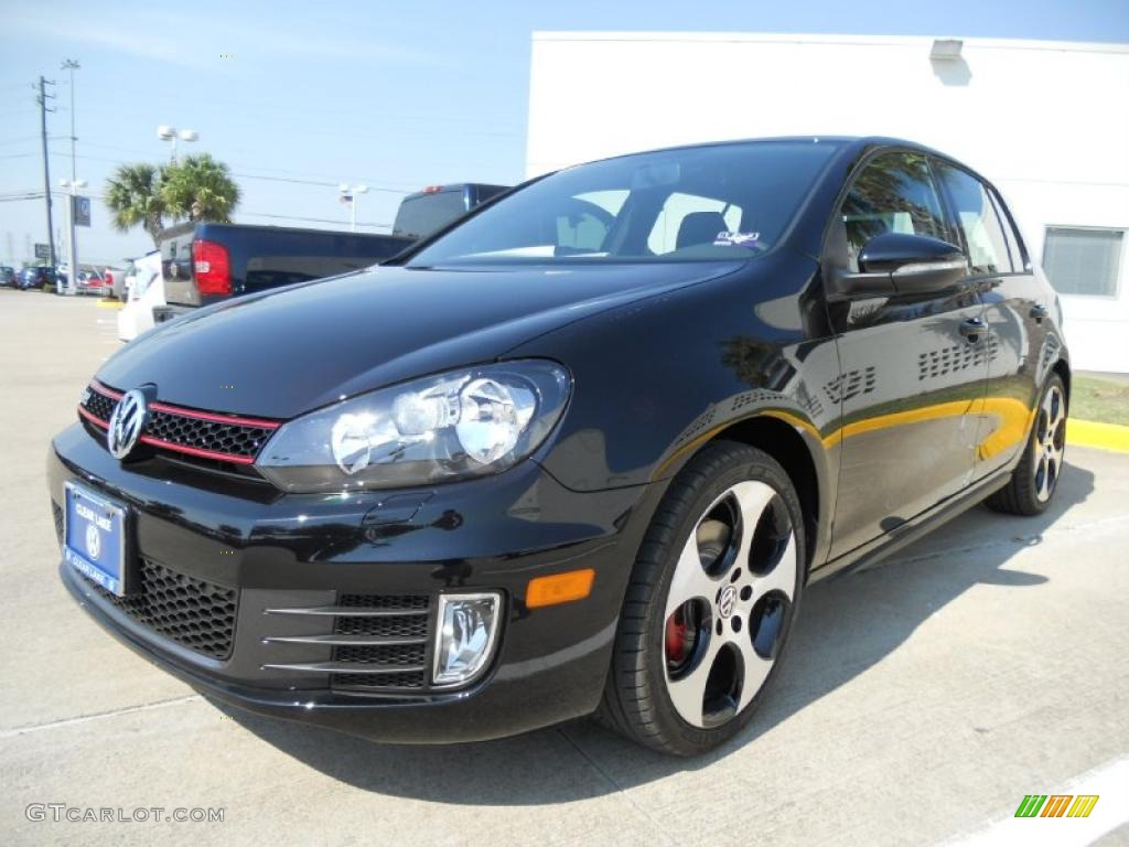 Deep Black Metallic 2011 Volkswagen GTI 4 Door Exterior Photo #49130990