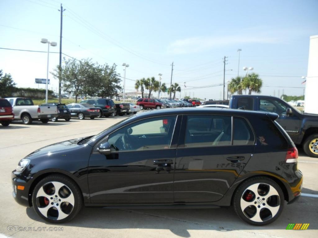 Deep Black Metallic 2011 Volkswagen GTI 4 Door Exterior Photo #49131002