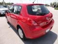 2009 Red Alert Nissan Versa 1.8 S Hatchback  photo #3