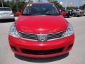 2009 Red Alert Nissan Versa 1.8 S Hatchback  photo #20