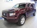 2008 Dark Cherry Pearl Honda Ridgeline RTS  photo #2