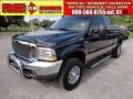 Medium Wedgewood Blue Metallic - F250 Super Duty Lariat SuperCab 4x4 Photo No. 1