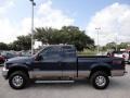 2004 Medium Wedgewood Blue Metallic Ford F250 Super Duty Lariat SuperCab 4x4  photo #2