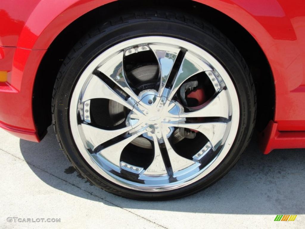 2006 Ford Mustang GT Premium Coupe Custom Wheels Photo #49131651