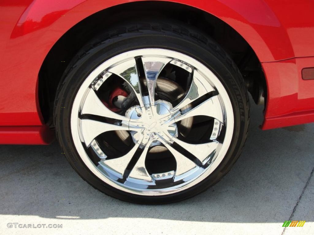 2006 Ford Mustang GT Premium Coupe Custom Wheels Photo #49131662