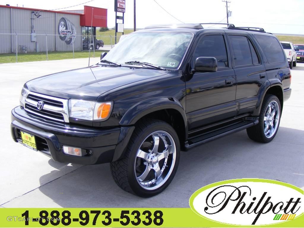 1999 4Runner Limited 4x4 - Black / Oak photo #1