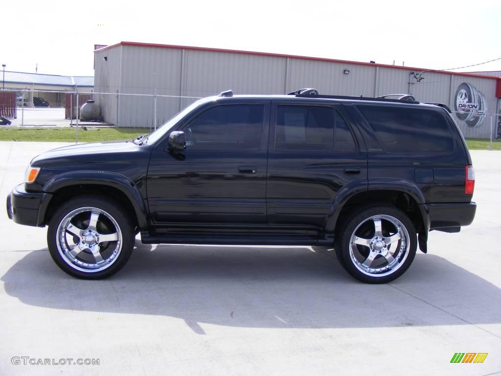 1999 4Runner Limited 4x4 - Black / Oak photo #2