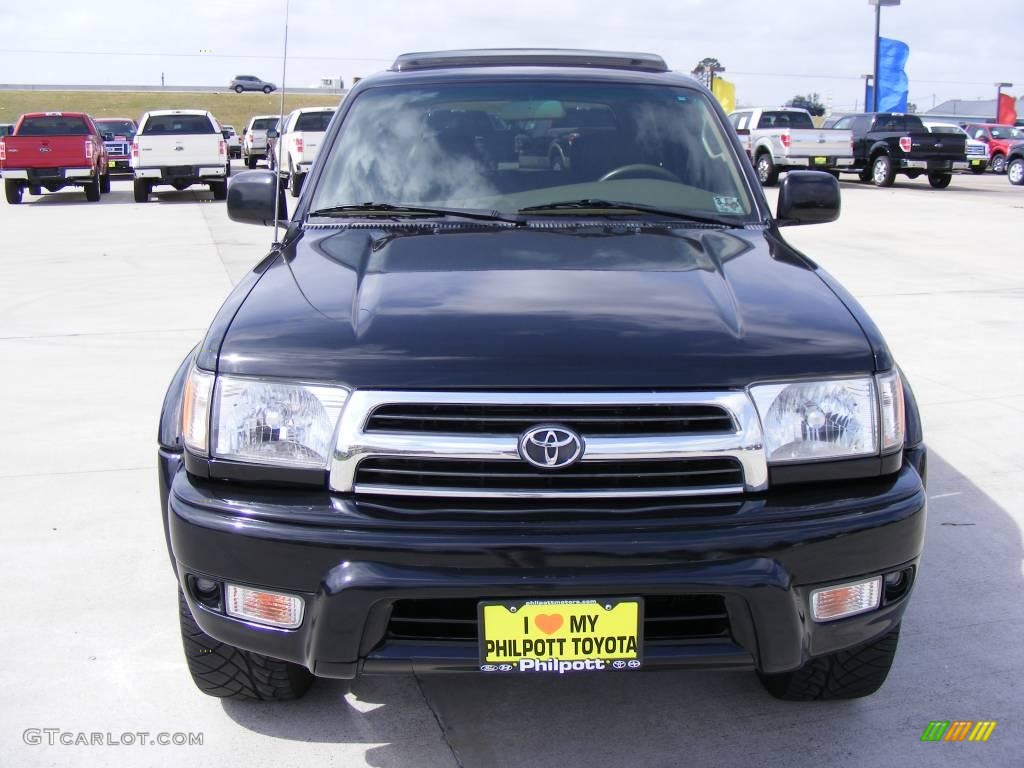 1999 4Runner Limited 4x4 - Black / Oak photo #3