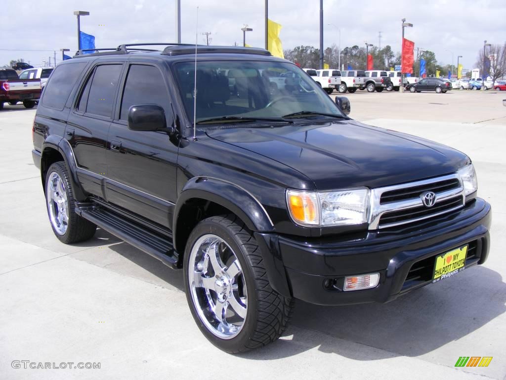 1999 4Runner Limited 4x4 - Black / Oak photo #4