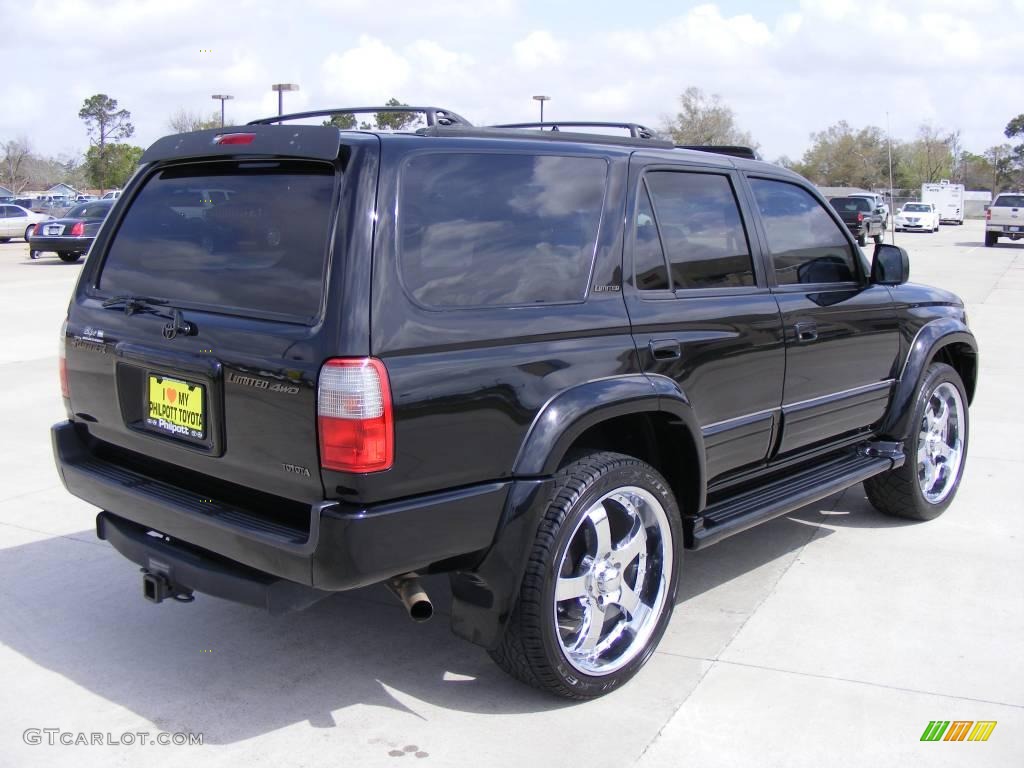 1999 4Runner Limited 4x4 - Black / Oak photo #6