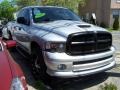 2005 Bright Silver Metallic Dodge Ram 1500 SLT Quad Cab 4x4  photo #2