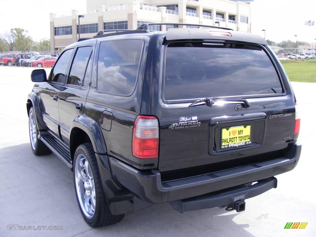 1999 4Runner Limited 4x4 - Black / Oak photo #8