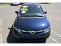 2007 Royal Blue Pearl Honda Civic EX Sedan  photo #2