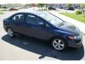 2007 Royal Blue Pearl Honda Civic EX Sedan  photo #3