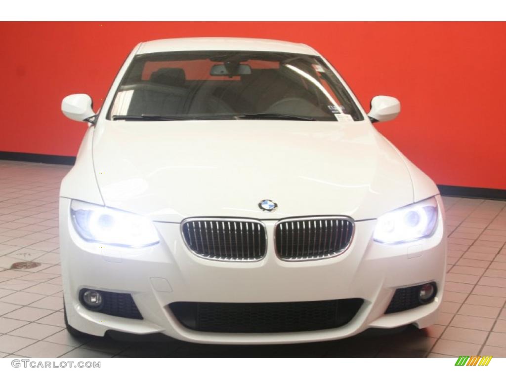 2011 3 Series 328i Coupe - Alpine White / Black Dakota Leather photo #2