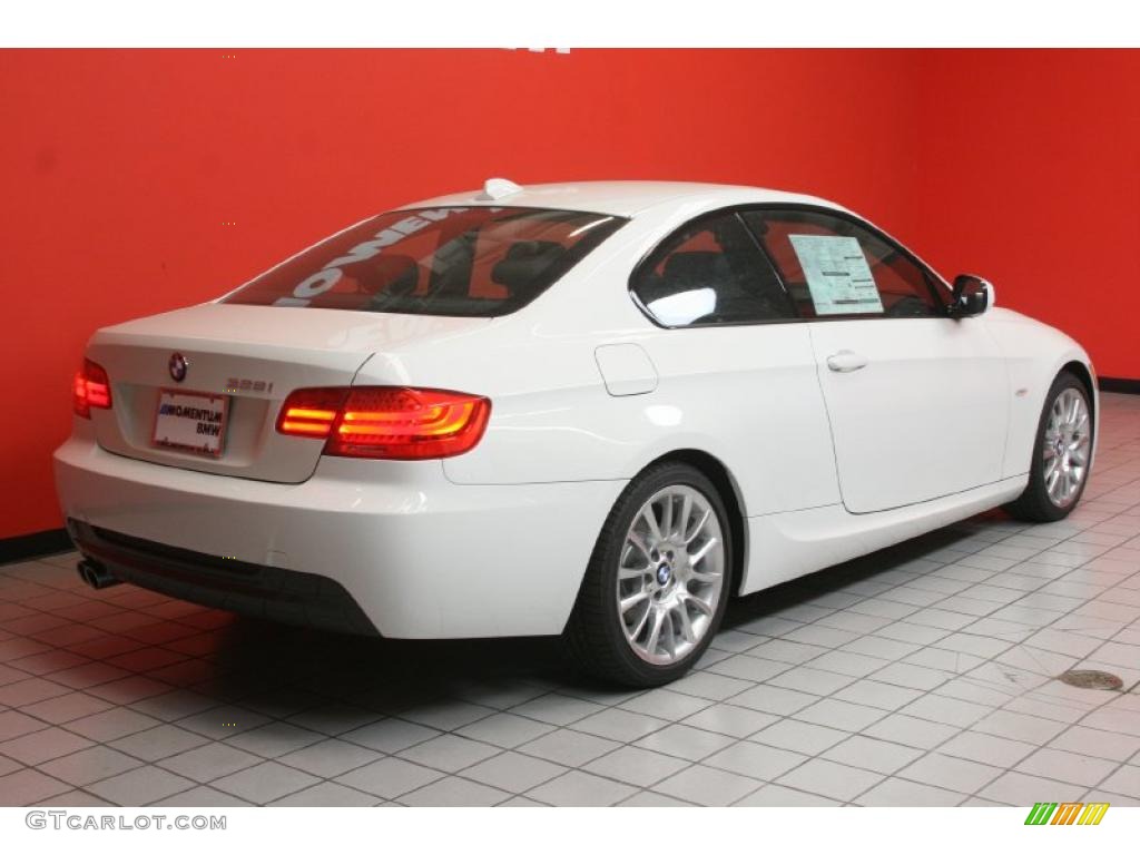 2011 3 Series 328i Coupe - Alpine White / Black Dakota Leather photo #3