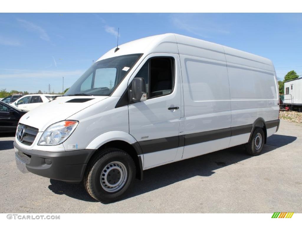 Arctic White Mercedes-Benz Sprinter