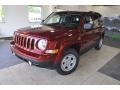 2011 Deep Cherry Red Crystal Pearl Jeep Patriot Sport  photo #2