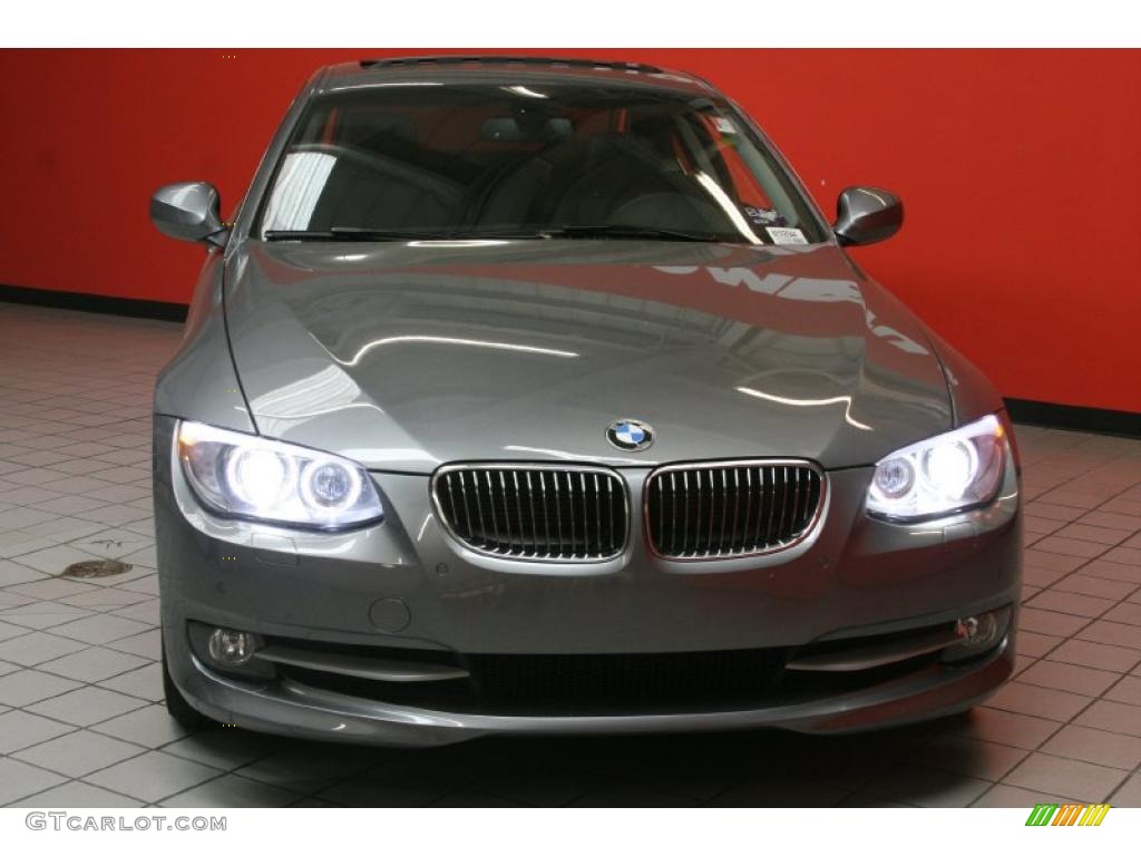 2011 3 Series 328i Coupe - Space Gray Metallic / Black Dakota Leather photo #2