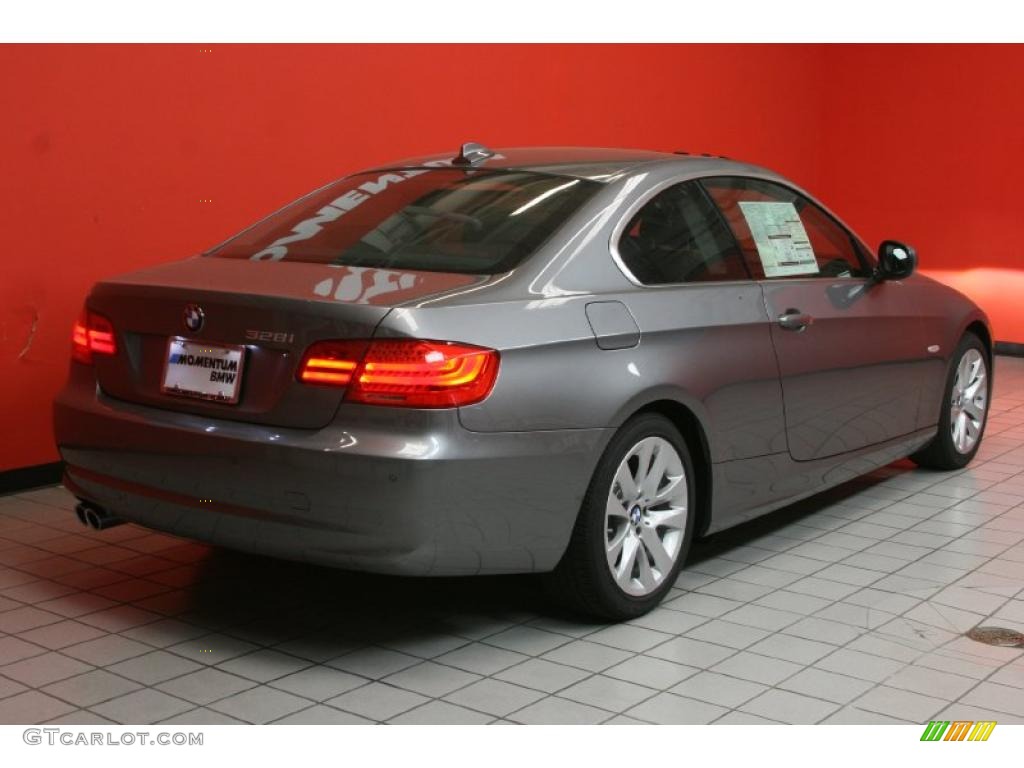 2011 3 Series 328i Coupe - Space Gray Metallic / Black Dakota Leather photo #3