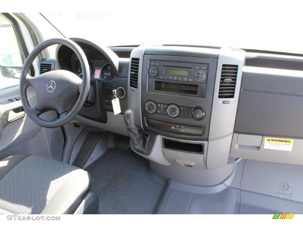 2011 Mercedes-Benz Sprinter 2500 Cargo Van Black Dashboard Photo #49136909