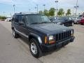 2001 Steel Blue Pearl Jeep Cherokee Sport 4x4  photo #5