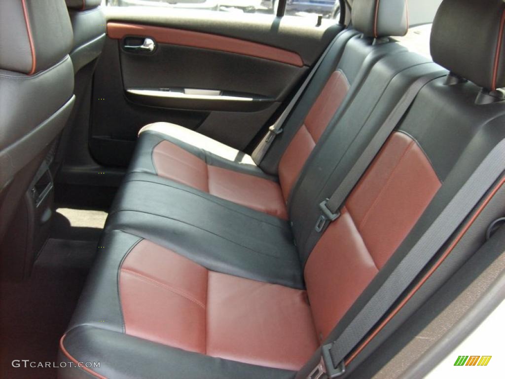 Ebony/Brick Interior 2010 Chevrolet Malibu LTZ Sedan Photo #49137971