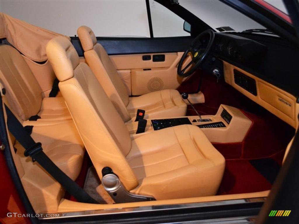 Tan Interior 1987 Ferrari Mondial Cabriolet Photo #49138142