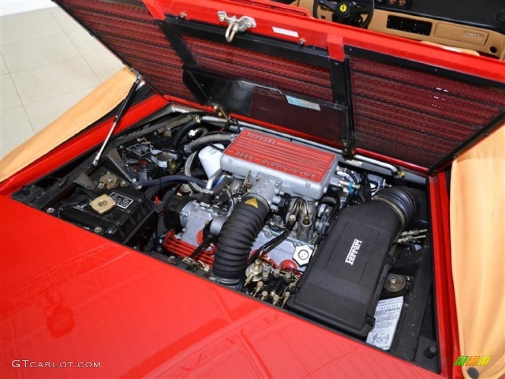 1987 Ferrari Mondial Cabriolet 3.2 Liter DOHC 32-Valve V8 Engine Photo #49138309