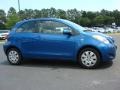 2009 Blazing Blue Pearl Toyota Yaris S 3 Door Liftback  photo #5