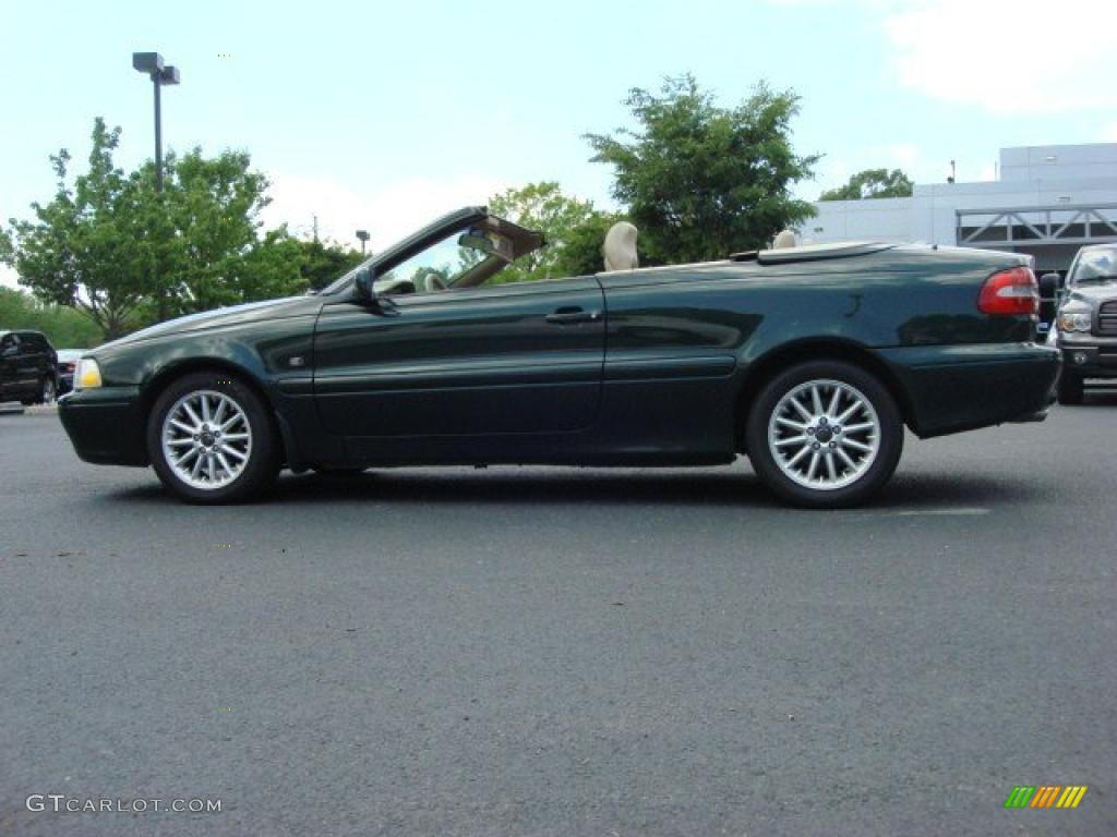 Green Metallic 2000 Volvo C70 LT Convertible Exterior Photo #49138661