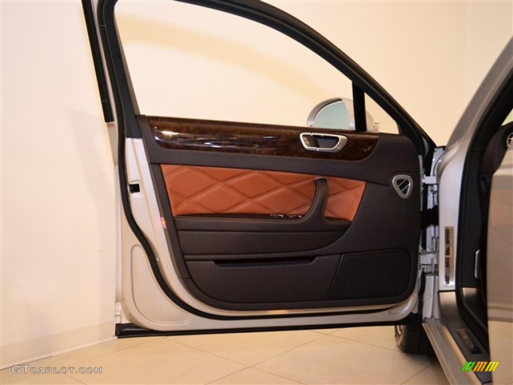 2012 Bentley Continental Flying Spur Series 51 Burnt Oak Door Panel Photo #49139168
