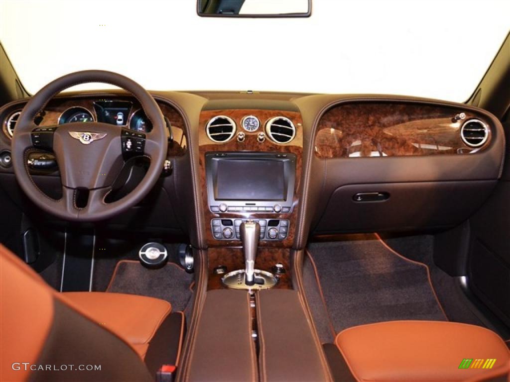 2012 Bentley Continental Flying Spur Series 51 Burnt Oak Dashboard Photo #49139243