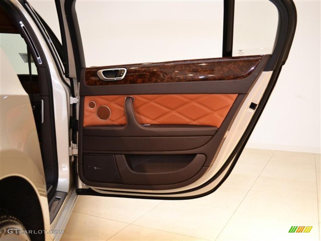 2012 Bentley Continental Flying Spur Series 51 Burnt Oak Door Panel Photo #49139504