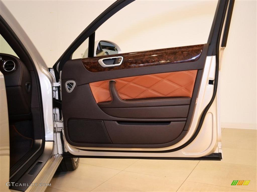 2012 Bentley Continental Flying Spur Series 51 Burnt Oak Door Panel Photo #49139726