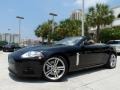 Ebony Black 2008 Jaguar XK XKR Convertible Exterior