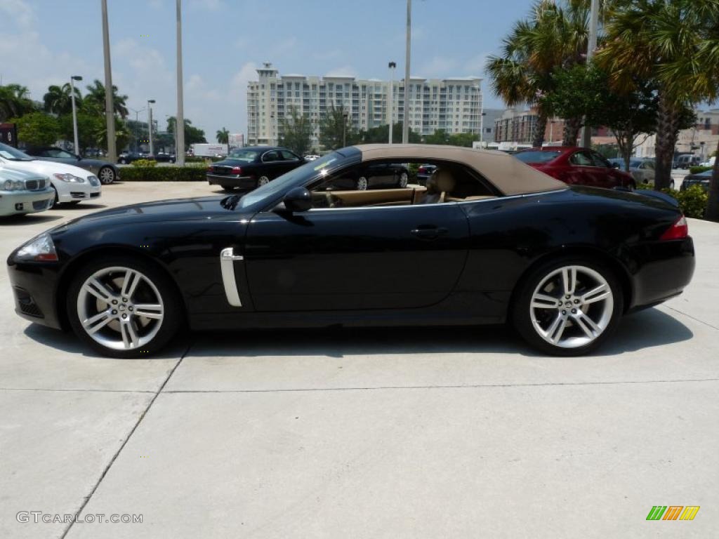 Ebony Black 2008 Jaguar XK XKR Convertible Exterior Photo #49139846