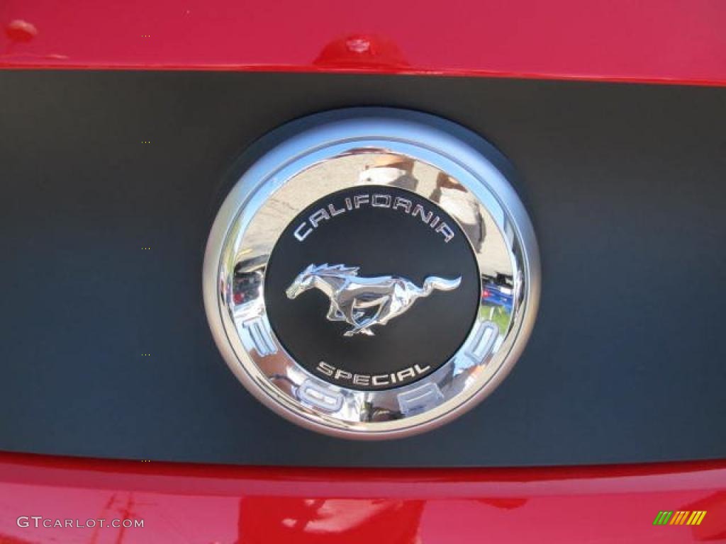 2011 Mustang GT/CS California Special Coupe - Race Red / CS Charcoal Black/Carbon photo #7