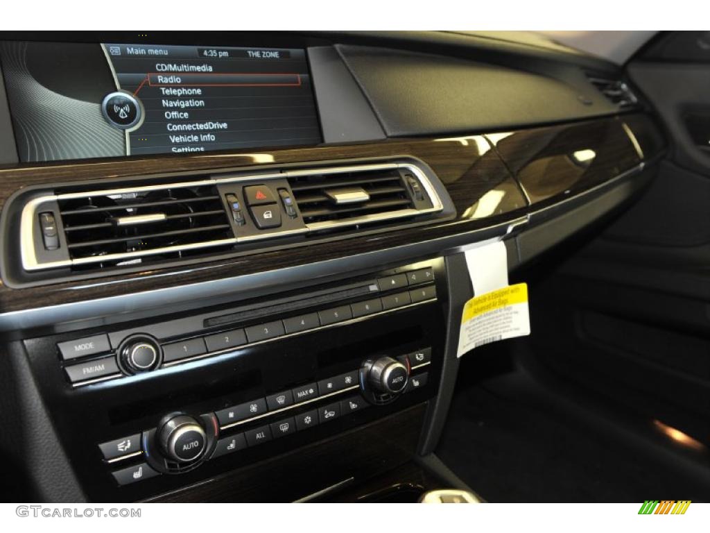 2012 7 Series 740i Sedan - Black Sapphire Metallic / Black photo #11