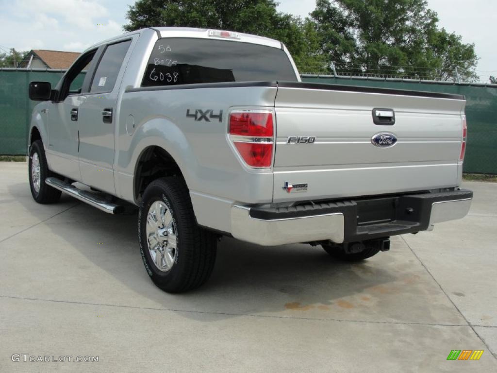 2011 F150 Texas Edition SuperCrew 4x4 - Ingot Silver Metallic / Steel Gray photo #5