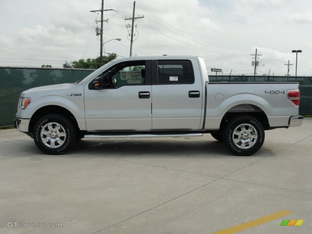 2011 F150 Texas Edition SuperCrew 4x4 - Ingot Silver Metallic / Steel Gray photo #6