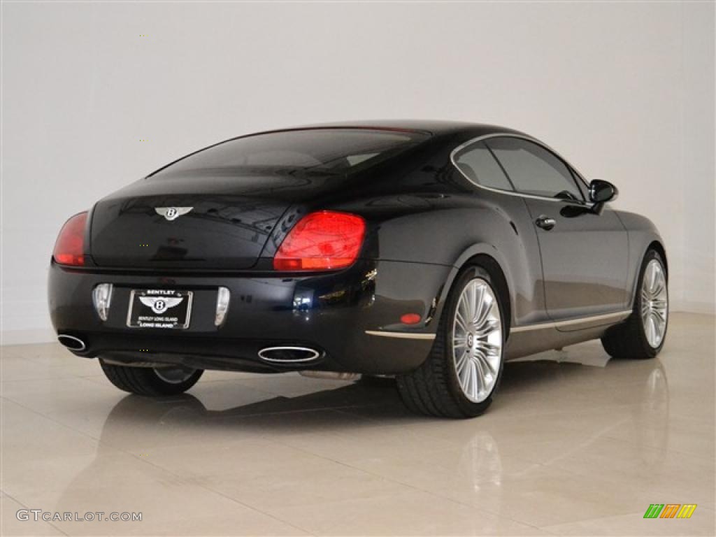 Black Sapphire 2008 Bentley Continental GT Speed Exterior Photo #49142219
