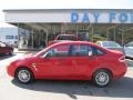 Vermillion Red - Focus SE Sedan Photo No. 2