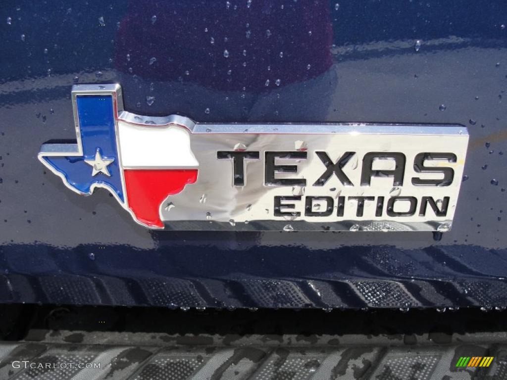 2011 F150 Texas Edition SuperCrew 4x4 - Dark Blue Pearl Metallic / Steel Gray photo #20