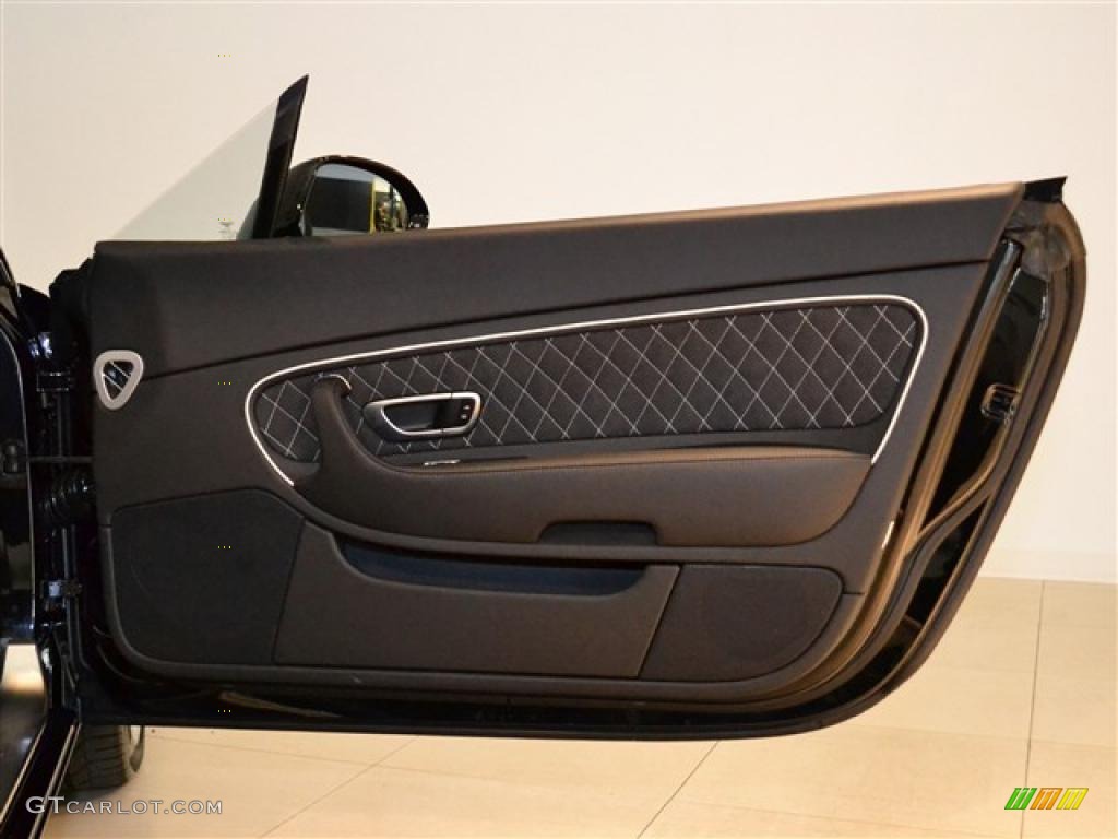 2012 Bentley Continental GTC Supersports Beluga Door Panel Photo #49143983